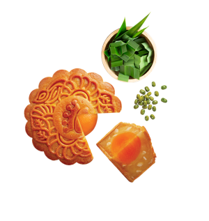 Đậu Xanh Lá Dứa (2 Trứng)