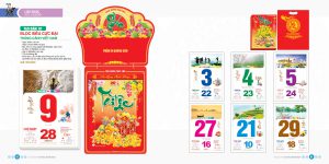 Mẫu lịch 52 tuần 2021