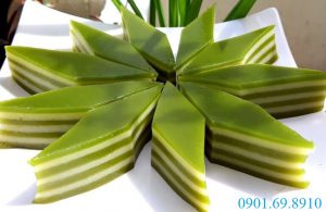 Bánh da lợn được sử dụng nhiều để làm món bánh tráng miệng sau các bữa tiệc