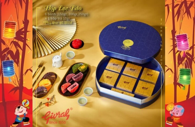Bánh Trung Thu Givral Cao Cấp Chuẩn Nhất