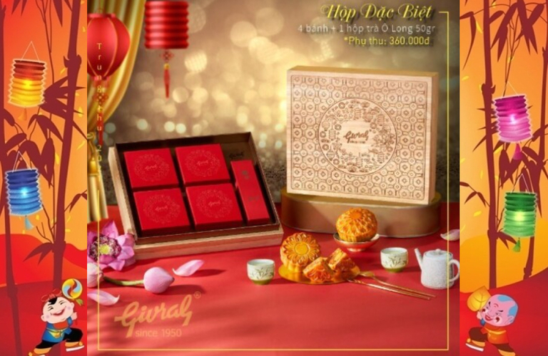 Bánh Trung Thu Givral Cao Cấp Chuẩn Nhất