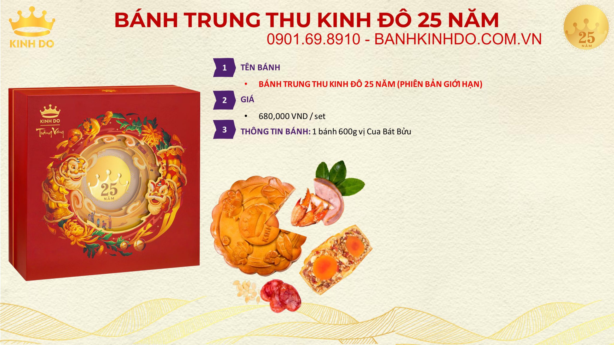 Đại Lý Bánh Trung Thu Kinh Đô 2023 tại Hà Nội Tphcm