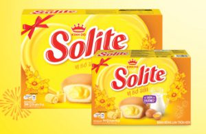 BÁNH BÔNG LAN TRÒN SOLITE 288G (KEM VỊ BƠ SỮA) - TẾT 2024