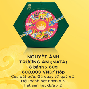 TRĂNG VÀNG NGUYỆT ÁNH TRƯỜNG AN – HỘP GIẤY 8 BÁNH X80G