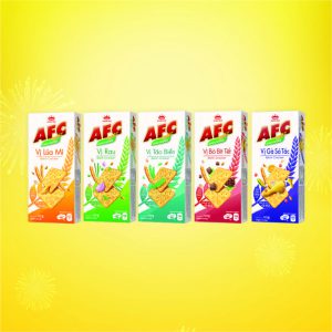 AFC BÁNH CRACKER DINH DƯỠNG Hộp giấy 172G