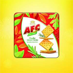 AFC BÁNH CRACKER DINH DƯỠNG VỊ RAU