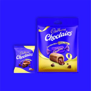 KẸO MỀM CADBURY CHOCLAIRS - Túi 165G