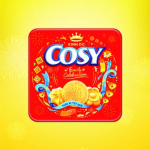 COSY BÁNH QUY BƠ THẬP CẨM & BÁNH QUY SỮA 408G