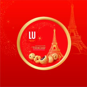 LU BÁNH QUY BƠ THẬP CẨM Hộp thiếc 180G