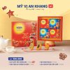 Hộp Bánh Trung Thu KIDO MỸ VỊ AN KHANG (Đỏ) 4 Bánh x 150G