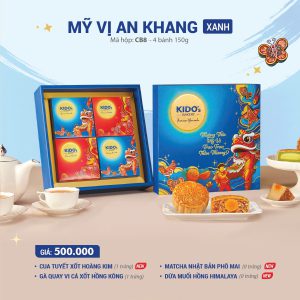 MỸ VỊ AN KHANG ( Xanh) 4 Bánh 150G